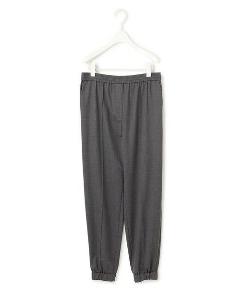 L size ONWARD(大きいサイズ) / エルサイズオンワード その他パンツ | 【洗える】T/Wブロード ジョグパンツ | 詳細21