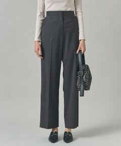 L size ONWARD(大きいサイズ) / エルサイズオンワード その他パンツ | 【洗える】T/Wブロード ワイドストレートパンツ