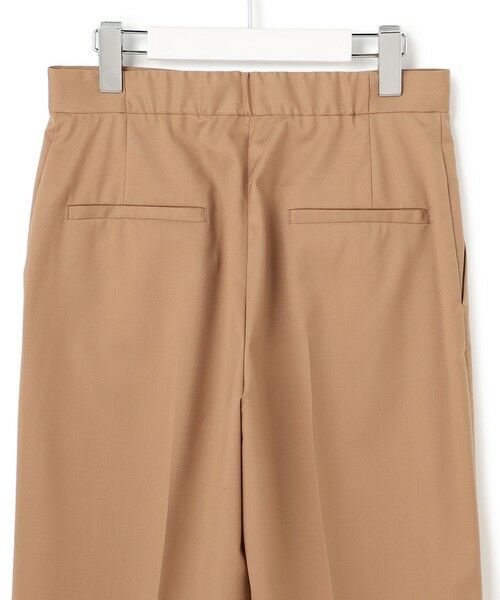 L size ONWARD(大きいサイズ) / エルサイズオンワード その他パンツ | 【洗える】T/Wブロード ワイドストレートパンツ | 詳細22