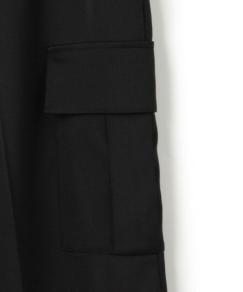 L size ONWARD(大きいサイズ) / エルサイズオンワード カーゴパンツ | 【スマートバック仕様・洗える】ストレッチダブルサテン カーゴパンツ | 詳細26