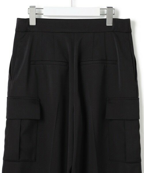 L size ONWARD(大きいサイズ) / エルサイズオンワード カーゴパンツ | 【スマートバック仕様・洗える】ストレッチダブルサテン カーゴパンツ | 詳細27