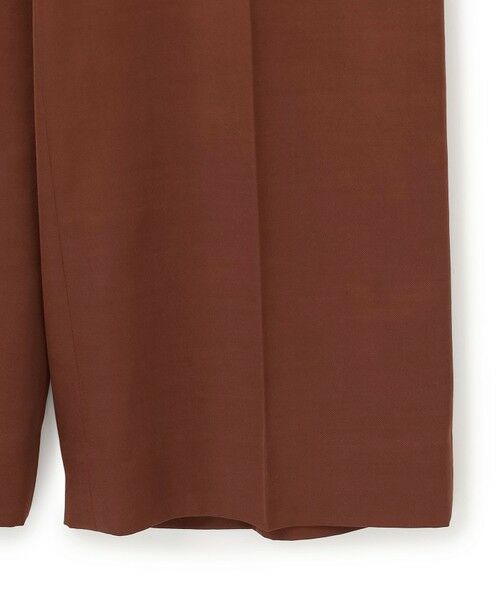 L size ONWARD(大きいサイズ) / エルサイズオンワード その他パンツ | 【30th ANNIVERSARY】ヴィスコースウールツイル ワイドパンツ | 詳細11