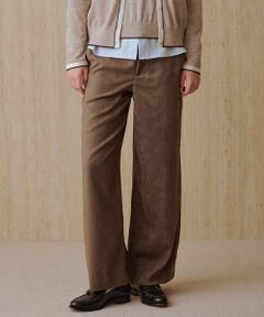 マイクロライトスエード ワイド パンツ