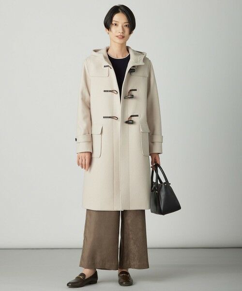 L size ONWARD(大きいサイズ) / エルサイズオンワード その他パンツ | マイクロライトスエード ワイド パンツ | 詳細8