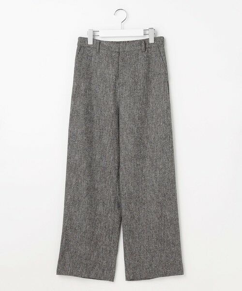 L size ONWARD(大きいサイズ) / エルサイズオンワード その他パンツ | ラメツイード セミワイド パンツ | 詳細19