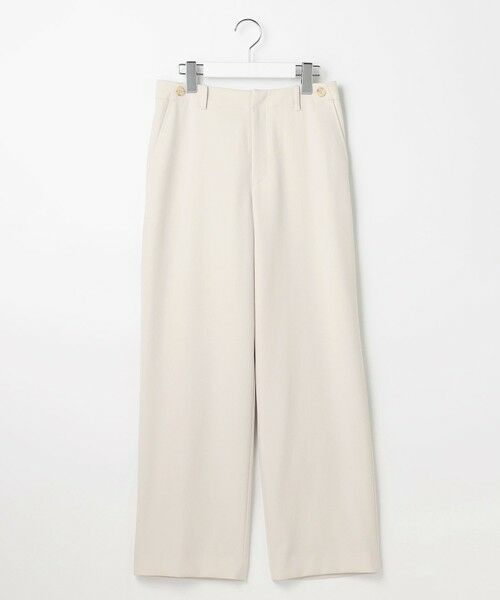 L size ONWARD(大きいサイズ) / エルサイズオンワード その他パンツ | 【WEB限定カラーあり】ツムギートflannel ストレート パンツ | 詳細11