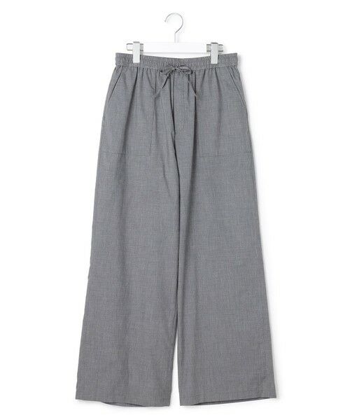 L size ONWARD(大きいサイズ) / エルサイズオンワード その他パンツ | 【SLOW/一部店舗限定】ライトタンブラータフタ ワイド パンツ | 詳細2