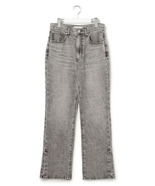 L size ONWARD(大きいサイズ) / エルサイズオンワード デニムパンツ | 【SLOW/一部店舗限定】スリット ストレート デニム | 詳細11