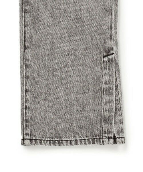 L size ONWARD(大きいサイズ) / エルサイズオンワード デニムパンツ | 【SLOW/一部店舗限定】スリット ストレート デニム | 詳細17