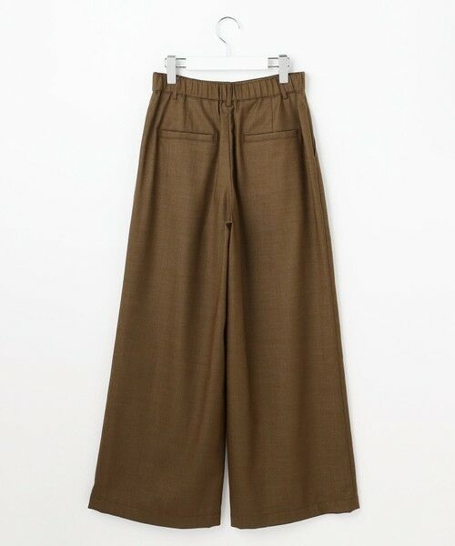 L size ONWARD(大きいサイズ) / エルサイズオンワード その他パンツ | デニムライクツイルワイド パンツ | 詳細7