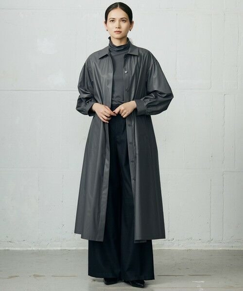 L size ONWARD(大きいサイズ) / エルサイズオンワード その他パンツ | デニムライクツイルワイド パンツ | 詳細15