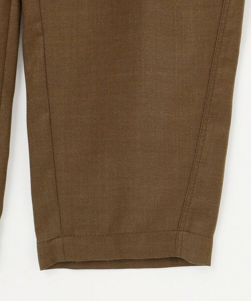 L size ONWARD(大きいサイズ) / エルサイズオンワード その他パンツ | 【SHIHOさん着用】デニムライクツイルカーブテーパード パンツ | 詳細9