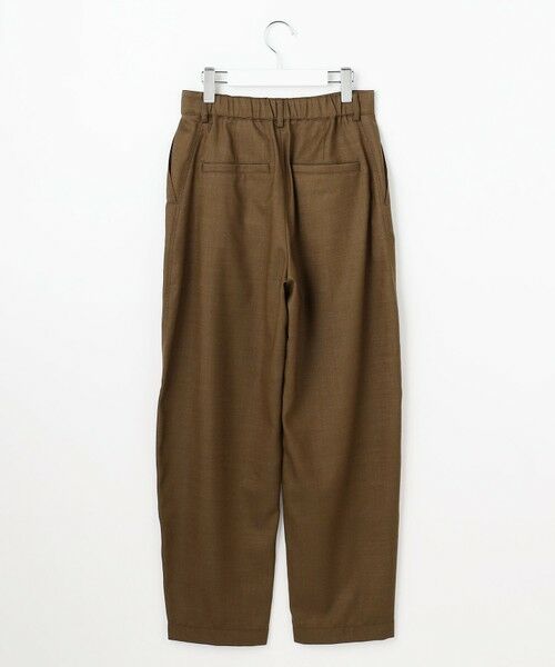 L size ONWARD(大きいサイズ) / エルサイズオンワード その他パンツ | 【SHIHOさん着用】デニムライクツイルカーブテーパード パンツ | 詳細11