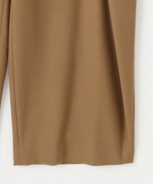 L size ONWARD(大きいサイズ) / エルサイズオンワード その他パンツ | 【SHIHOさん着用】フロントディテールラップワイド パンツ | 詳細8