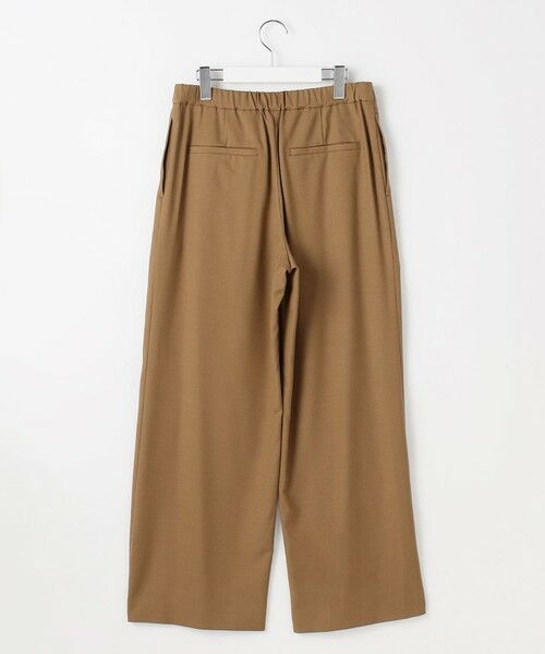 L size ONWARD(大きいサイズ) / エルサイズオンワード その他パンツ | 【SHIHOさん着用】フロントディテールラップワイド パンツ | 詳細9