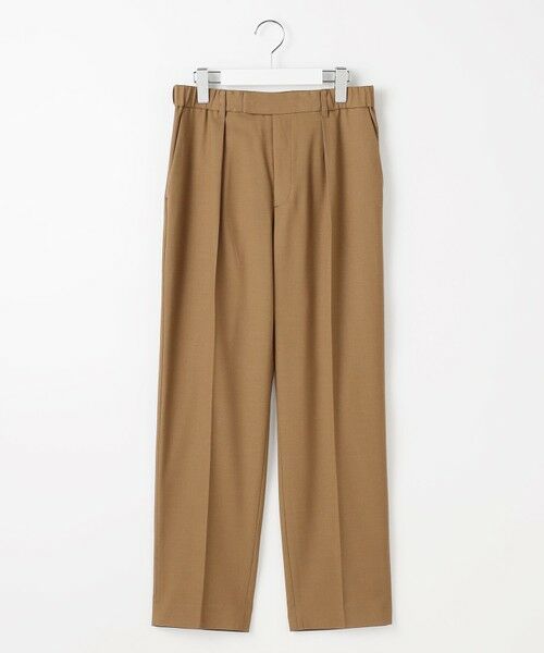 L size ONWARD(大きいサイズ) / エルサイズオンワード その他パンツ | 【SHIHOさん着用】TRスラブツイルテーパード パンツ | 詳細6