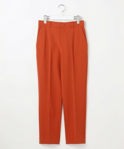 L size ONWARD(大きいサイズ) / エルサイズオンワード その他パンツ | 【19号サイズまで展開】TRギャバ裏起毛テーパード パンツ | 詳細7