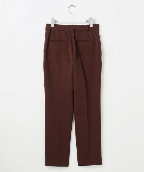 L size ONWARD(大きいサイズ) / エルサイズオンワード その他パンツ | 【19号サイズまで展開】TRギャバ裏起毛テーパード パンツ | 詳細18