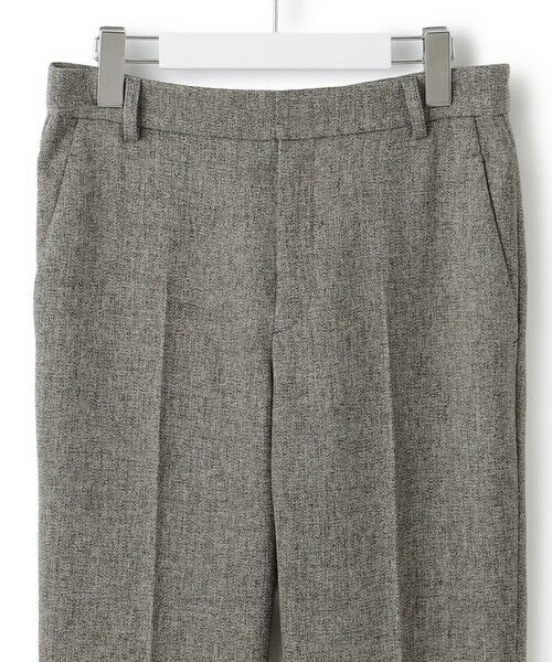 L size ONWARD(大きいサイズ) / エルサイズオンワード その他パンツ | 【洗える/セットアップ対応】ウールライクカルゼ テーパード パンツ | 詳細4