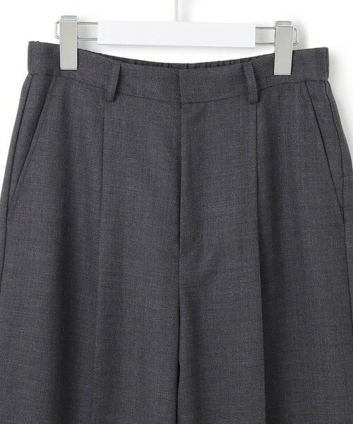 L size ONWARD(大きいサイズ) / エルサイズオンワード その他パンツ | 【滝沢眞規子さん着用/VERY掲載/洗える】TWビエラ タック ワイド パンツ | 詳細13