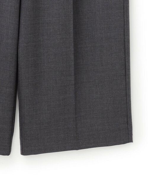 L size ONWARD(大きいサイズ) / エルサイズオンワード その他パンツ | 【滝沢眞規子さん着用/VERY掲載/洗える】TWビエラ タック ワイド パンツ | 詳細16