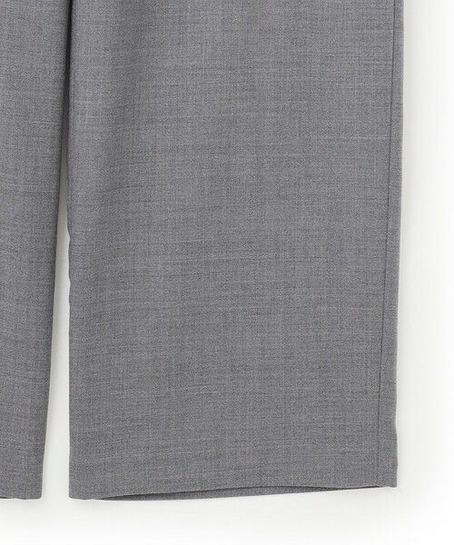 L size ONWARD(大きいサイズ) / エルサイズオンワード その他パンツ | 【洗える】ナチュラルストレッチサキソニー ベイカー ドロスト パンツ | 詳細23