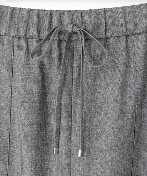 L size ONWARD(大きいサイズ) / エルサイズオンワード その他パンツ | 【洗える】ナチュラルストレッチサキソニー ベイカー ドロスト パンツ | 詳細27