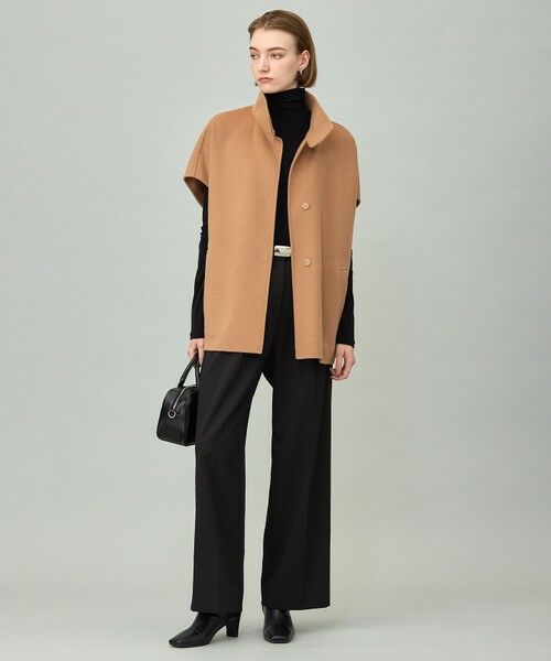 L size ONWARD(大きいサイズ) / エルサイズオンワード その他アウター | WoolRever スタンドカラージレ | 詳細3