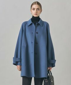 L size ONWARD(大きいサイズ) / エルサイズオンワード ステンカラーコート | WoolRever  ステンカラーコート