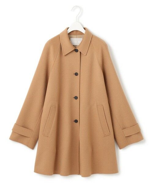 L size ONWARD(大きいサイズ) / エルサイズオンワード ステンカラーコート | WoolRever  ステンカラーコート | 詳細5