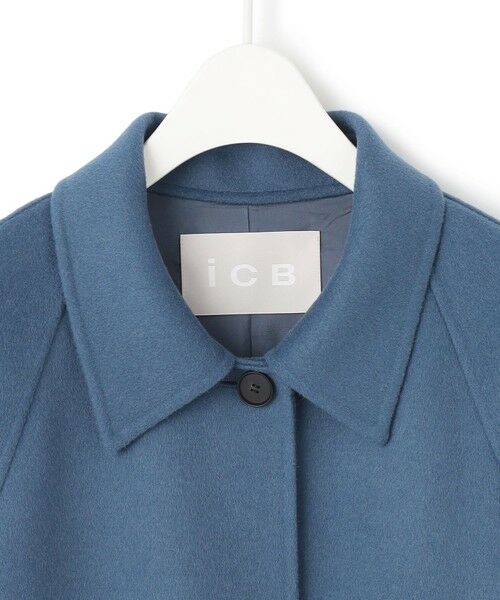 L size ONWARD(大きいサイズ) / エルサイズオンワード ステンカラーコート | WoolRever  ステンカラーコート | 詳細10