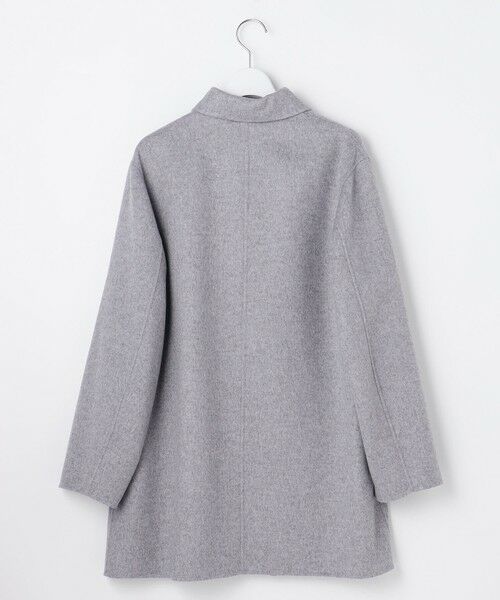 L size ONWARD(大きいサイズ) / エルサイズオンワード その他アウター | ウールナイロンリバー テーラード コート | 詳細6