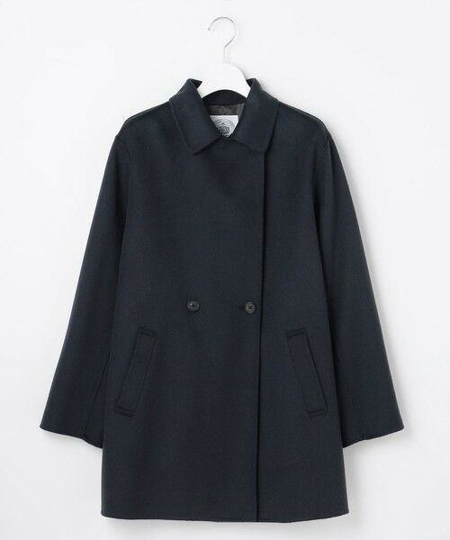 L size ONWARD(大きいサイズ) / エルサイズオンワード その他アウター | ウールナイロンリバー テーラード コート | 詳細25
