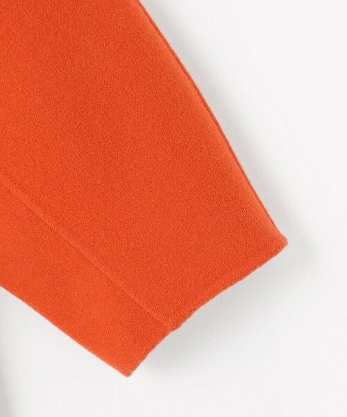 L size ONWARD(大きいサイズ) / エルサイズオンワード その他アウター | 【17号サイズまで展開・SHIHOさん着用】ウールリバーノーカラー コート | 詳細17