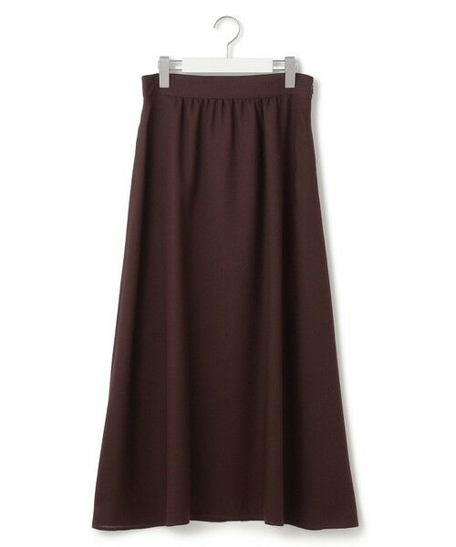 L size ONWARD(大きいサイズ) / エルサイズオンワード ミニ・ひざ丈スカート | 【洗える】 シアービエラ フレアスカート | 詳細5