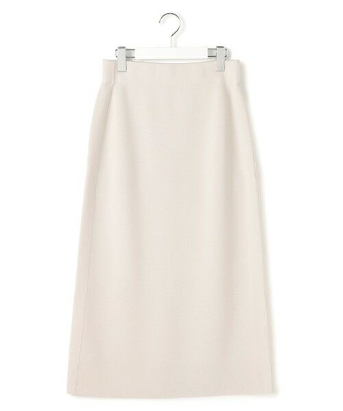 L size ONWARD(大きいサイズ) / エルサイズオンワード ミニ・ひざ丈スカート | 【洗える】 シンセティックダブルフェイス ニットタイトスカート | 詳細5