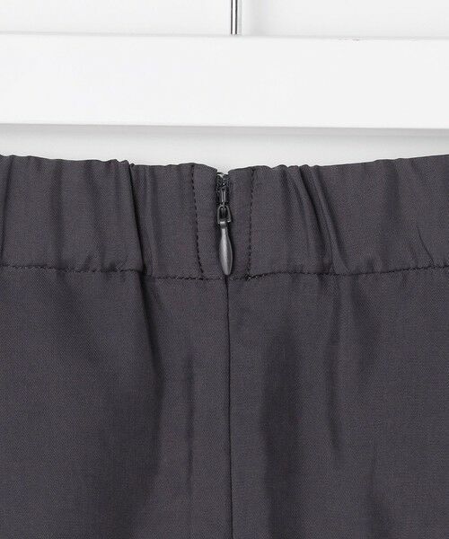 L size ONWARD(大きいサイズ) / エルサイズオンワード ミニ・ひざ丈スカート | CUPRAツイル タック スカート | 詳細9