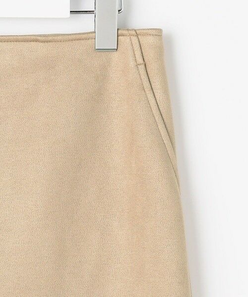 L size ONWARD(大きいサイズ) / エルサイズオンワード ミニ・ひざ丈スカート | スエードダンボール スカート | 詳細25