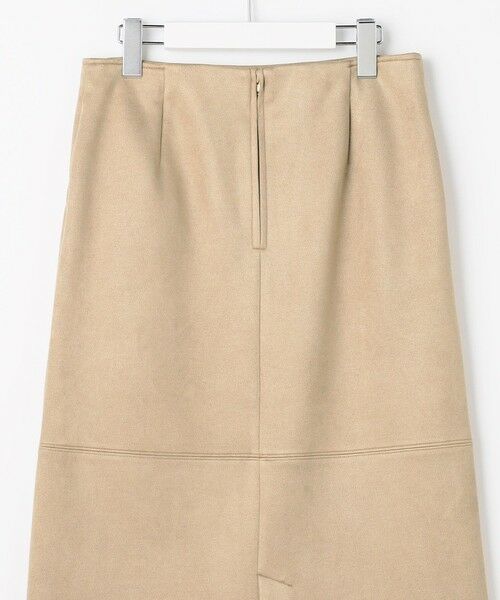 L size ONWARD(大きいサイズ) / エルサイズオンワード ミニ・ひざ丈スカート | スエードダンボール スカート | 詳細27