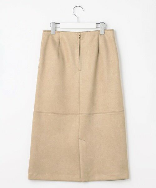 L size ONWARD(大きいサイズ) / エルサイズオンワード ミニ・ひざ丈スカート | スエードダンボール スカート | 詳細28