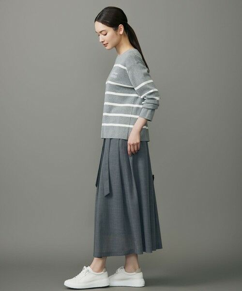 L size ONWARD(大きいサイズ) / エルサイズオンワード ミニ・ひざ丈スカート | 【カタログ掲載】TWハイツイストビエラ スカート | 詳細6