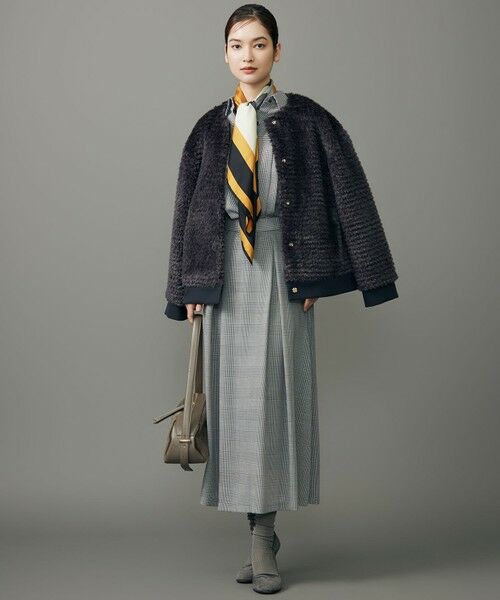 L size ONWARD(大きいサイズ) / エルサイズオンワード ミニ・ひざ丈スカート | 【カタログ掲載】TWハイツイストビエラ スカート | 詳細13