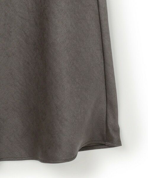 L size ONWARD(大きいサイズ) / エルサイズオンワード ミニ・ひざ丈スカート | 【VERY11月号掲載/洗える】ヴィンテージダブルサテン ナロー スカート | 詳細19