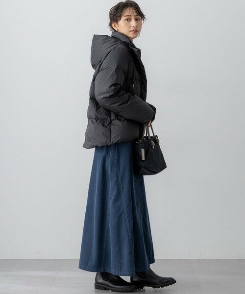 L size ONWARD(大きいサイズ) / エルサイズオンワード ミニ・ひざ丈スカート | 【Oggi11月号掲載/洗える】コットン コーデュロイ スカート | 詳細23