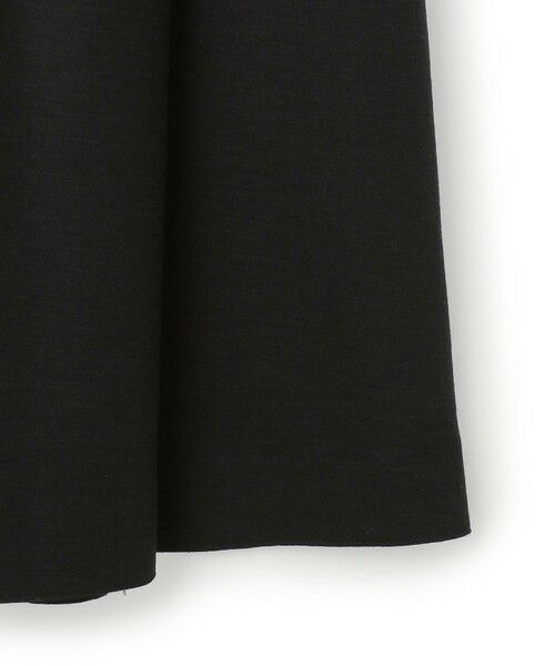 L size ONWARD(大きいサイズ) / エルサイズオンワード ミニ・ひざ丈スカート | 【洗える】ウールミルドジャージー タック スカート | 詳細15