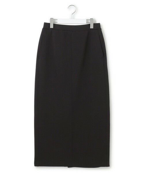 L size ONWARD(大きいサイズ) / エルサイズオンワード ミニ・ひざ丈スカート | 【洗える】コットンエアーダンボール Iライン スカート | 詳細17
