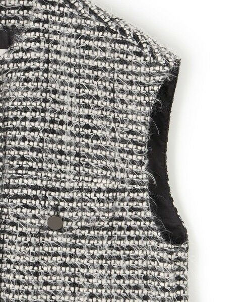 L size ONWARD(大きいサイズ) / エルサイズオンワード ベスト | フェザーツイード ベスト | 詳細11