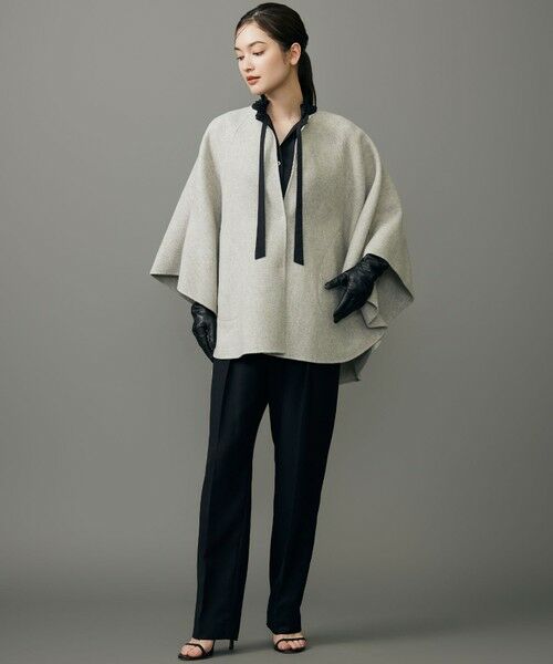 L size ONWARD(大きいサイズ) / エルサイズオンワード ポンチョ | リバー ポンチョ | 詳細1