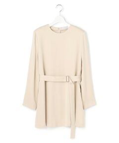 L size ONWARD(大きいサイズ) / エルサイズオンワード シャツ・ブラウス | 【WEB＆一部店舗限定】BrightCupraSatin チュニックブラウス