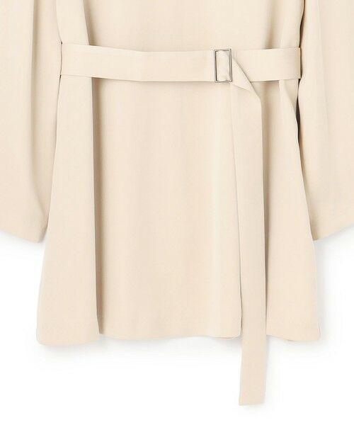 L size ONWARD(大きいサイズ) / エルサイズオンワード シャツ・ブラウス | 【WEB＆一部店舗限定】BrightCupraSatin チュニックブラウス | 詳細6